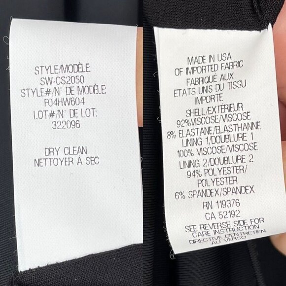 Helmut Lang Faint Draped Strapless Dress size 4 - Picture 13 of 16